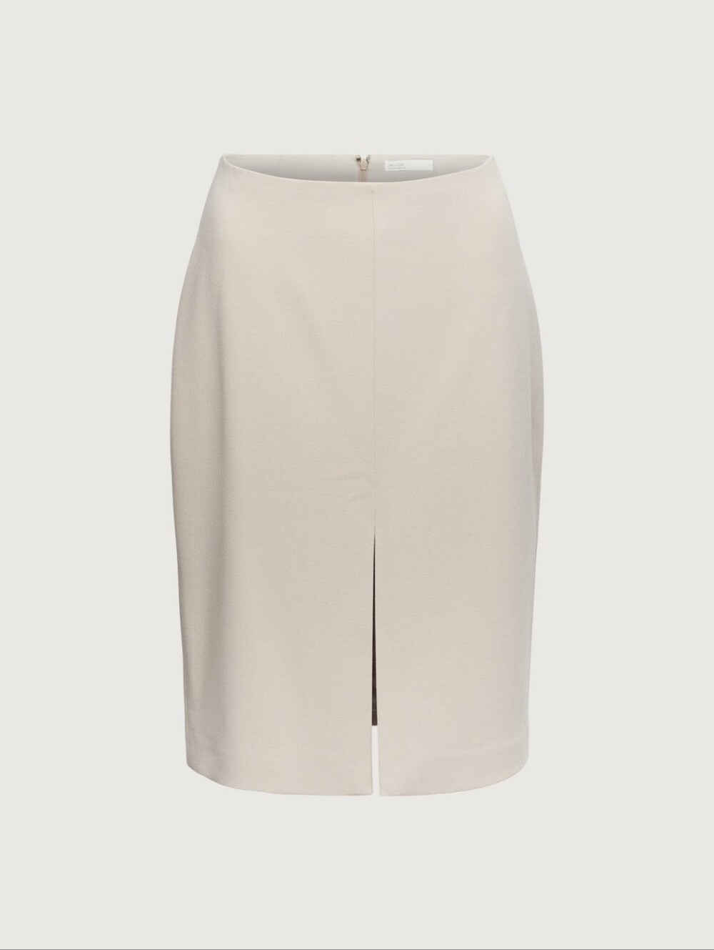 Oak+Fort Midi Suiting Skirt With Front Slit